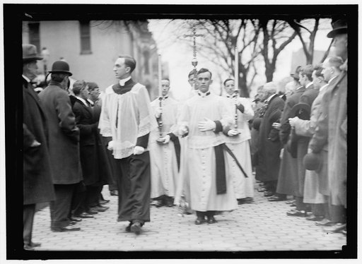 PAN AMERICAN MASS. THANKSGIVING DAY AT ST. PATRICK'S. CHOIR