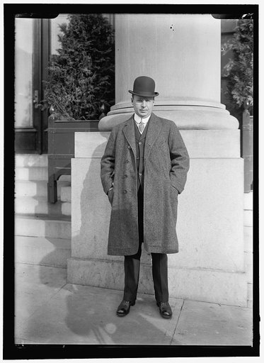 COX, JAMES MIDDLETON. REPRESENTATIVE FROM OHIO, 1909-1913