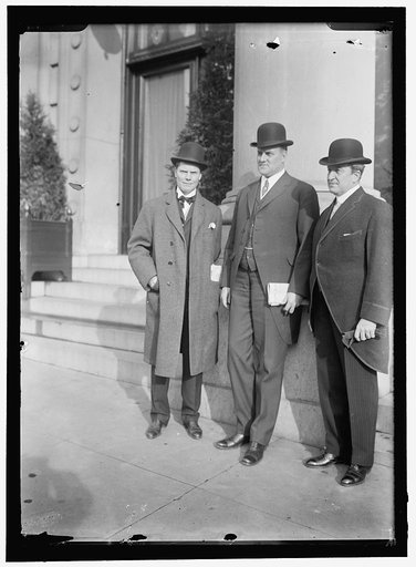 DIX, JOHN A. GOVERNOR OF NEW YORK, 1910-1912. RIGHT, WITH SULZER