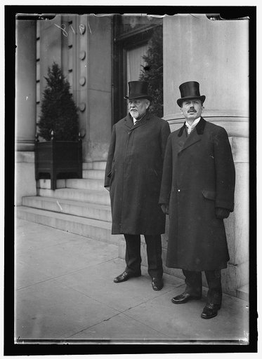 McGOVERN, FRANCIS E. GOVERNOR OF WISCONSIN, 1911-1915. RIGHT, WITH GOV. CAREY OF ILLINOIS