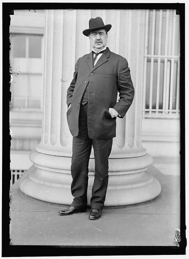 Unidentified man, possibly congressman or public official
