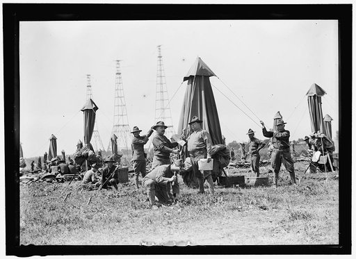 NATIONAL GUARD OF D.C. IN CAMP