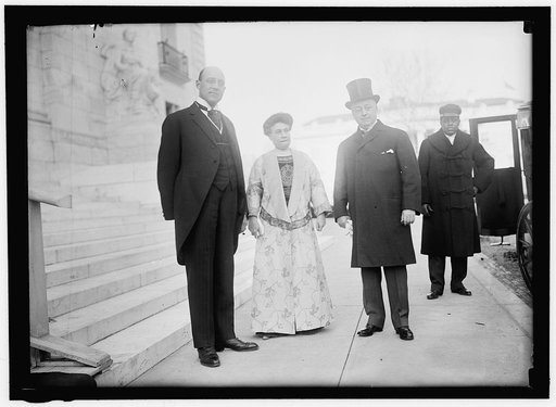 NEW YEARS BREAKFASTS, PAN AMERICAN UNION. JOHN BARRETT; MRS. KNOX; SECRETARY KNOX