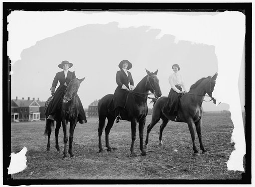 WOMAN SUFFRAGE. MARSHALLS, PARADE