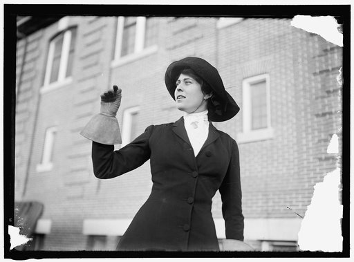BURLESON, MRS. R.C. SUFFRAGIST. CENTER