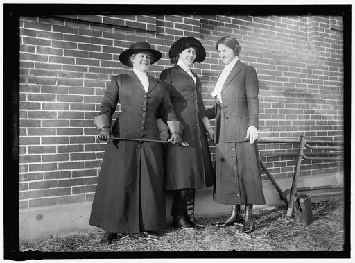 McLENNAN, MRS. R.M., BURLESON, MRS. R.C. SUFFRAGIST