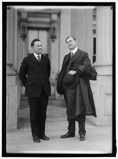 SHEPPARD, MORRIS, M.C., 1902-1913; U.S.S. FROM TX, 1913- . WITH SEN. KIRBY