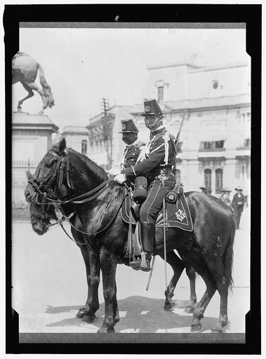 MEXICO. MEXICO CITY. MOUNTED POLICE