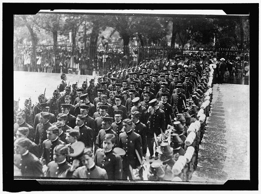 MEXICO. CADETS OF MILITARY ACADEMY AT CHAPULTEPEC. COPY