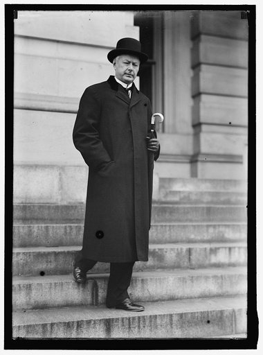 BURLESON, ALBERT SIDNEY. REP. FROM TEXAS, 1899-1913; POSTMASTER GENERAL, 1913-1921