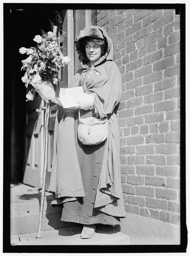 JONES, ROSALIE. 'GENERAL' LEADER OF SUFFRAGETTE PARADE