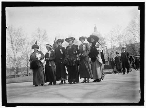 WOMAN SUFFRAGE. GROUPS
