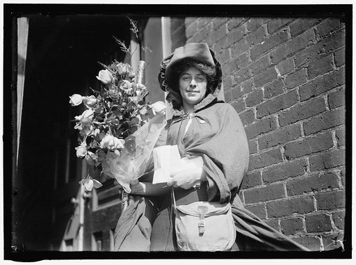 JONES, ROSALIE. 'GENERAL' LEADER OF SUFFRAGETTE PARADE