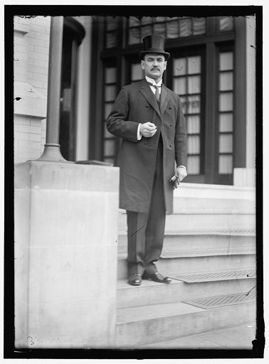 HOUSTON, DAVID FRANKLIN. SECRETARY OF AGRICULTURE, 1913-1920