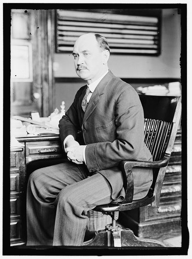 HOUSTON, DAVID FRANKLIN. SECRETARY OF AGRICULTURE, 1913-1920
