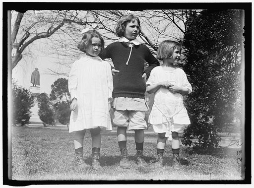 COLT, LeBARON BRADFORD. SENATOR FROM RHODE ISLAND, 1913-1924. HIS GRANDCHILDREN: GEORGE, CARLTON, AND JOU-JOU COLT