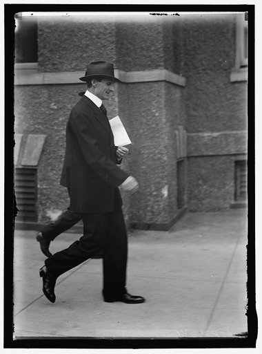 McADOO, WILLIAM GIBBS. SECRETARY OF THE TREASURY, 1913-1921