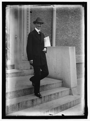 McADOO, WILLIAM GIBBS. SECRETARY OF THE TREASURY, 1913-1921