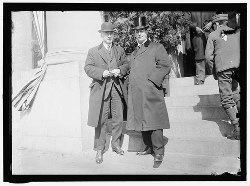 SAPP, WILLIAM FREDERICK. LAWYER, OF KANSAS. RIGHT, IN SILK HAT