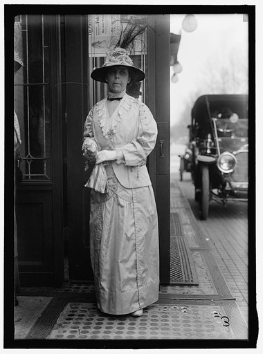 BURLESON, MRS. ALBERT SIDNEY MRS W. WILSON, 1ST BREAKFAST