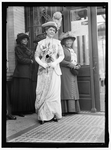 Unidentified woman at Mrs. W. Wilson, 1st breakfast