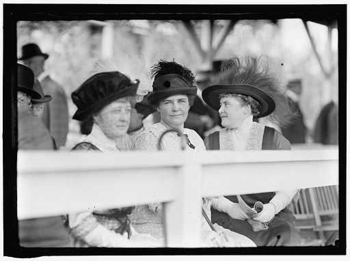 HORSE SHOWS. MISS GEORGIANA TODD; MRS. L.M. GARRISON; MRS. GEORGE LEARY OF N.Y.