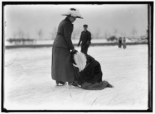 CHAMBRUN, COUNTESS DE. SKATING