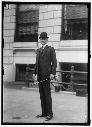 BARUCH, BERNARD M. CHAIRMAN, WAR INDUSTRIES BOARD