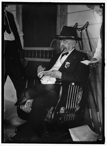 SICKLES, DANIEL EDGAR. MAJOR GENERAL, U.S.A. G.A.R. VETERAN. GETTYSBURG REUNION