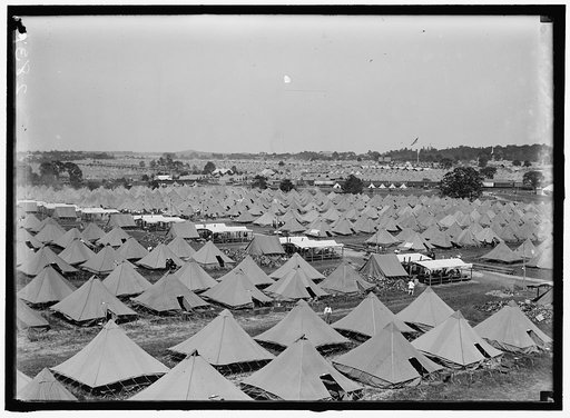GETTYSBURG REUNION: G.A.R. & U.C.V. SCENES AT THE ENCAMPMENT