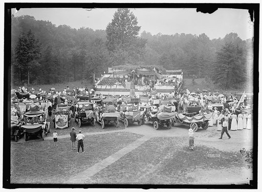 WOMAN SUFFRAGE. MARCH TO SENATE
