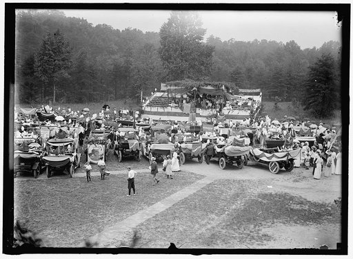 WOMAN SUFFRAGE. MARCH TO SENATE