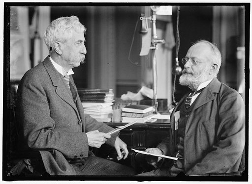 BIXBY, WILLIAM HERBERT. BRIGADIER GENERAL, U.S.A., CHIEF OF ENGINEERS. RIGHT, WITH COL. WILLIAM T. ROSSELL
