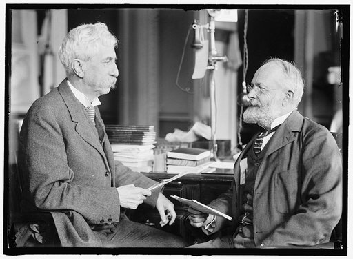 BIXBY, WILLIAM HERBERT. BRIGADIER GENERAL, U.S.A., CHIEF OF ENGINEERS. RIGHT, WITH COL. WILLIAM T. ROSSELL