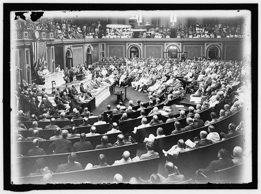 FOREIGN AFFAIRS. WILSON DELIVERING ADDRESS ON FOREIGN AFFAIRS