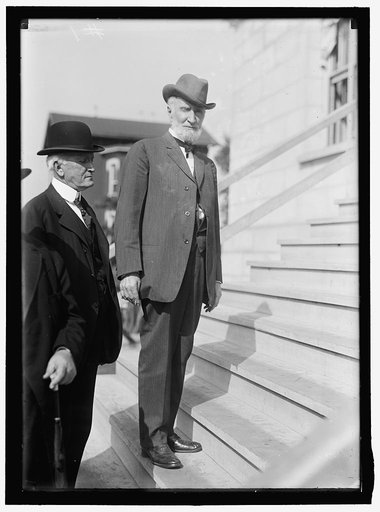 CANNON, JOSEPH GURNEY. REP. FROM ILLINOIS, 1873-1891, 1893-1913, 1915-1923. SPEAKEROF THE HOUSE, 1903-1913. SNAP