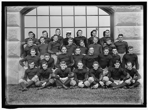 FOOTBALL. NAVAL ACADEMY: TEAM, PLAYERS, COACH, ETC.