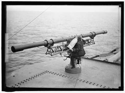 TARGET PRACTICE. RANGE FINDER AT WORK