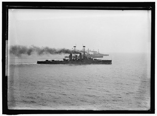 DELAWARE, U.S.S. WITH U.S.S. KANSAS AND ARKANSAS