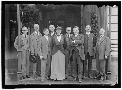 COMMISSION ON INDUSTRIAL RELATIONS APPOINTED BY PRESIDENT UNDER CONGRESSIONAL RESOLUTION, JUNE 1913; REPORTED IN 1915. JAMES D. CONNELL, VICE PRESIDENT, A.F. OF L.; FREDERICK A. DELANO; PROF. JOHN R. COMMONS OF UNIVERSITY OF WI