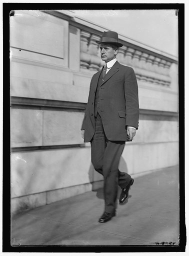 HULL, CORDELL. REP. FROM TENNESSEE, 1907-1921, 1923-1927