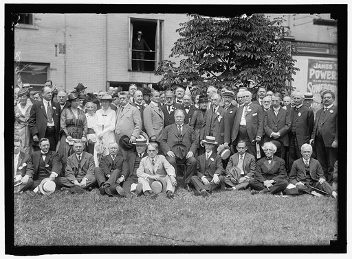 LEAGUE TO ENFORCE PEACE. GROUP. WILLIAM H. TAFT IN CENTER