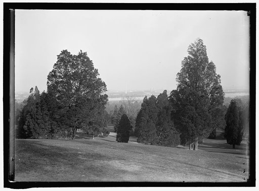 ARLINGTON NATIONAL CEMETERY. VIEW