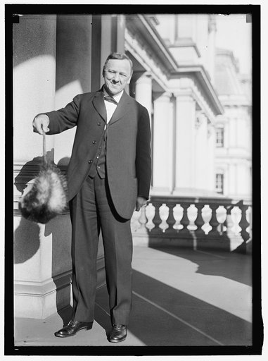 DANIELS, JOSEPHUS. SECRETARY OF THE NAVY, 1913-1921. WITH AN OPOSSUM