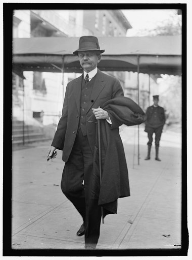 MARSHALL, THOMAS RILEY. GOVERNOR OF INDIANA, 1909-1913; VICE PRESIDENT OF THE UNITED STATES, 1913-1921