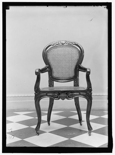 LINCOLN, ABRAHAM. HIS CHAIR
