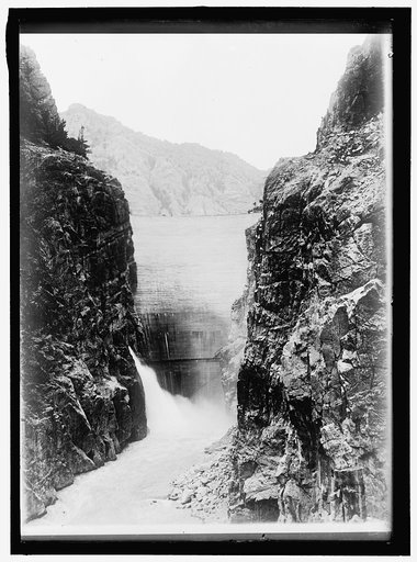 RECLAMATION, BUREAU OF. SHOSHONE DAM, WYOMING. HIGHEST IN WORLD
