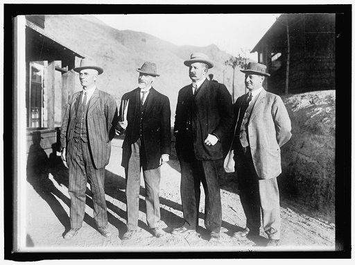 RECLAMATION, BUREAU OF. BIG MEN IN U.S. RECLAMATION SERVICE: A.P. DAVIS, CHIEF ENGINEER; F.H. NEWELL, DIRECTOR; H.N. SAVAGE, SUPERVISING ENGINEER, NORTHERN DIVISION; L.C. HILL, SUPERVISING ENGINEER, BUILDER OF ROOSEVELT DAM