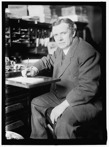 LEWIS, DAVID JOHN. REP. FROM MARYLAND, 1911- 917; U.S. TARIFF COMMN, 1919-1925. AT DESK