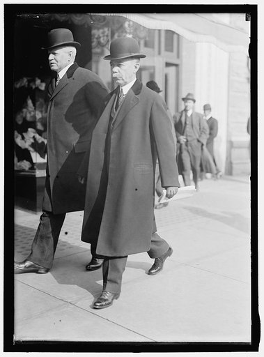 HARLAN, JAMES S. COMMISSIONER, I.C.C. LEFT, WITH C. C. McCHORD